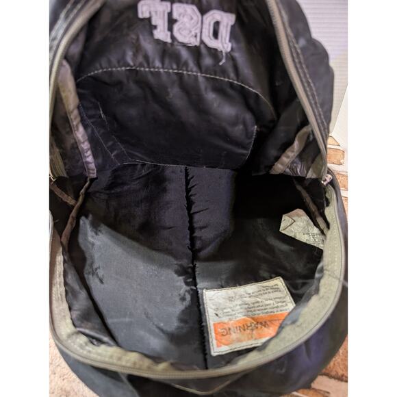 LL Bean Unisex Weatherproof Nylon Deluxe Original Book Pack Backpack 109530 - Picture 8 of 9